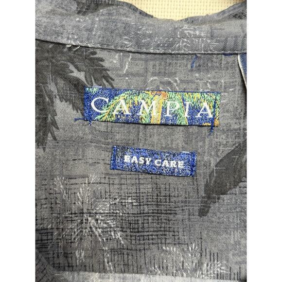 Campia Easy Care Moda Hawaiian Shirt 3XL Tropical Beach Casual - Picture 4 of 11